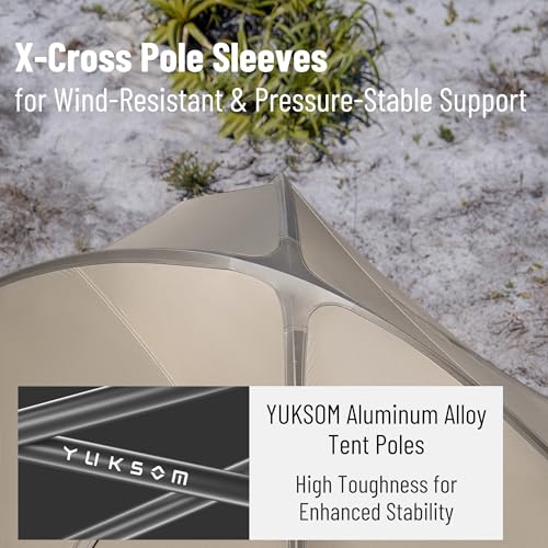 Carpa Naturehike Giling Pro para 1/2 personas, 4 estaciones miniatura 5