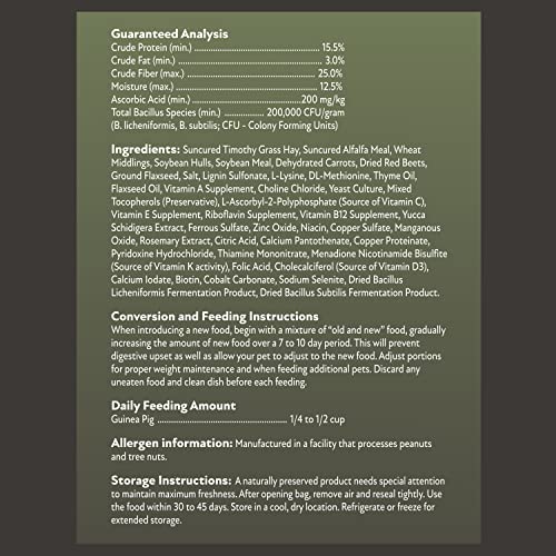 Kaytee-FieldForest-Guinea-Pig-Food-4-Pounds Kaytee Field+Forest Guinea Pig Food 4 Pounds - Image 5