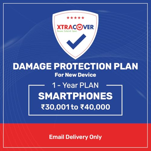 Image of Xtracover 1 Year Accidental Damage Protection on Smartphone Having Price Range of Rs. 30001-40000 (E-Mail Delivery Only)