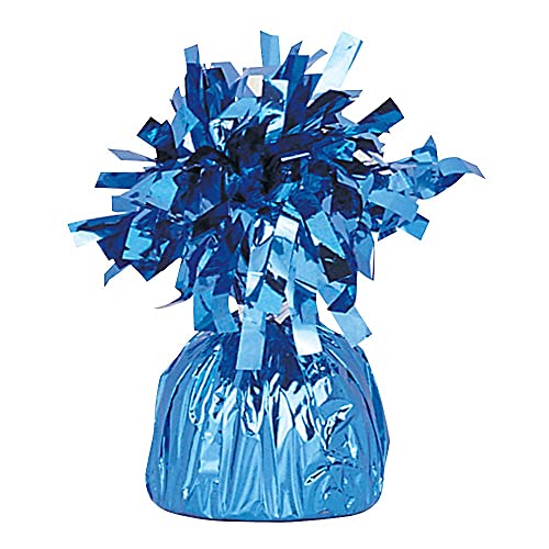 Image of Forum Novelties Light Blue Foil Balloon Weight - Party Supplies