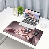 QRFASFZO Alfombrilla Raton Ordenador Grande Gaming Mouse Pad 90x40 cm,Sillón del Director Asiento Cine Amantes del Cine Set de filmación Estudios CINT,Lavable,Base de Caucho para Gamer, PC y Portátil