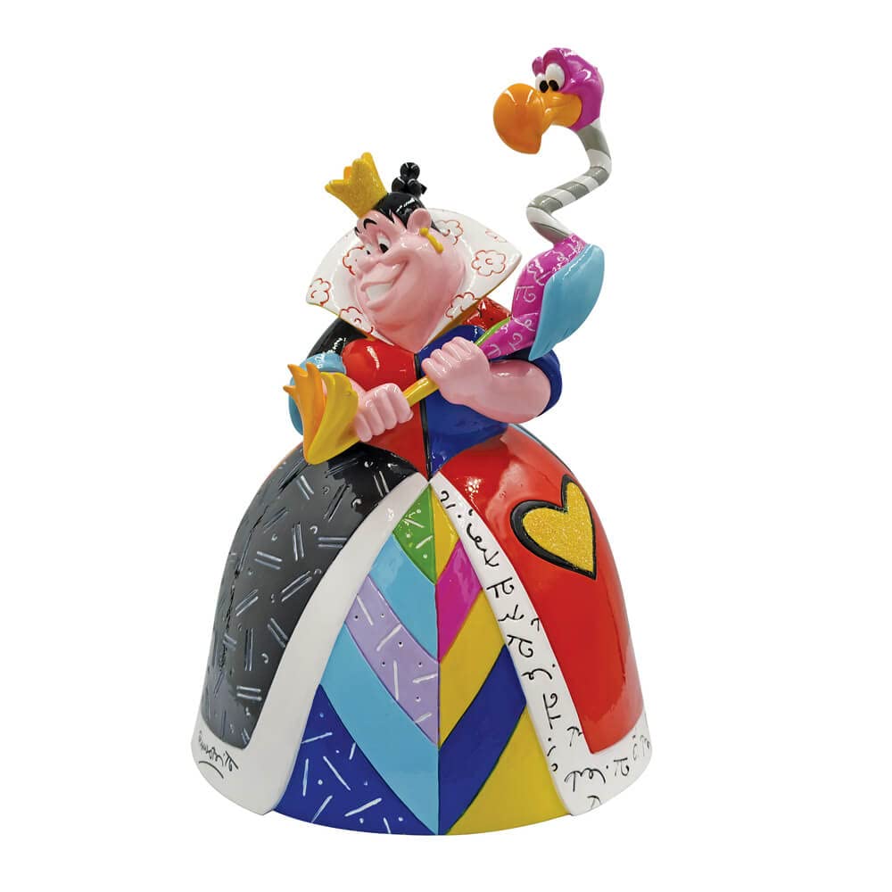 Disney Britto Collezione Queen Of Hearts Figurine