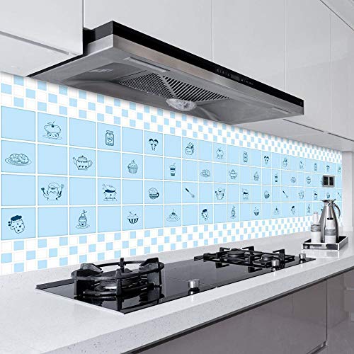 Papel Pintado Vinílico Para Muebles，Papel Pintado Tridimensional Autoadhesivo Del Enrejado 3D, Rollo Del Papel Pintado De La Pintura Del Color De La Etiqueta Engomada De La Cocina-12_Los 60Cmx10M