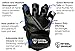 Steel Sweat Workout Gloves - Best for Weightlifting Gym Fitness Training and Crossfit – Made for Men and Women who Love Lifting Weights and Exercise - Leather SCARR Black XXL