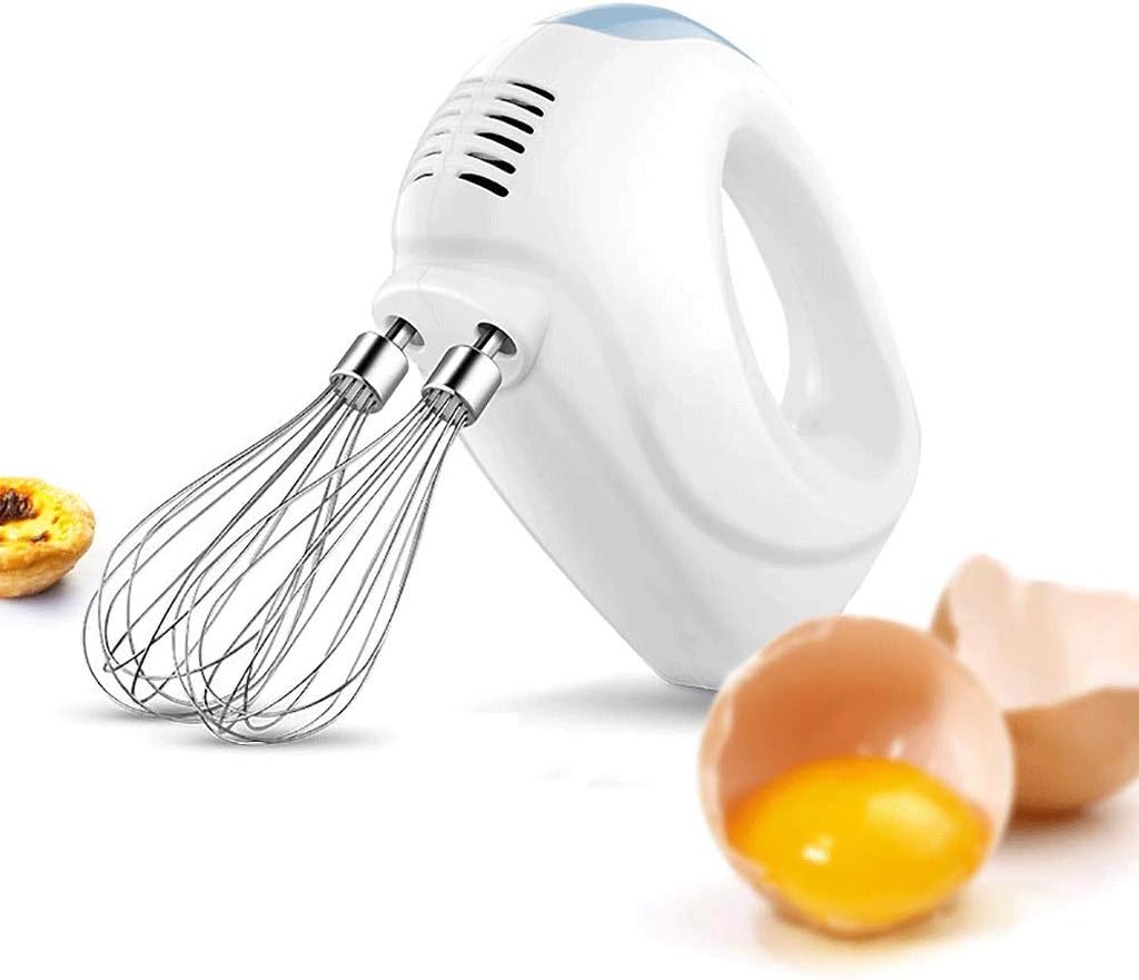Egg Beater,Hand MiPB9rrless Steel Body-White
