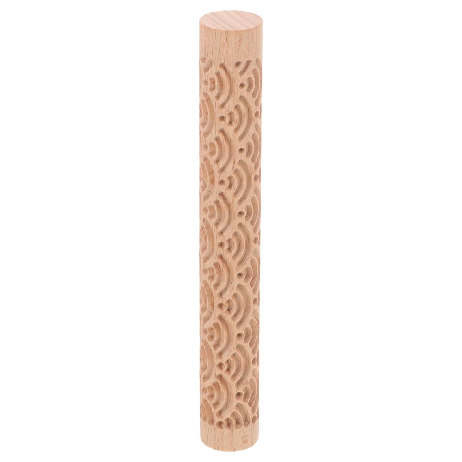 ABOOFAN Lot De 5 Rouleaux De Texture en Bois pour Poterie Et Argile Rouleau À Pâtisserie en Relief