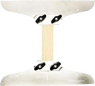 Stair Tread Template Set,Stair Cutting Tools,Replacement Template Steps Risers Clamp Plates Hand Tool,Shelf Scribe Layout Tool with Ruler Suitable for Stairs,Risers and Partitions