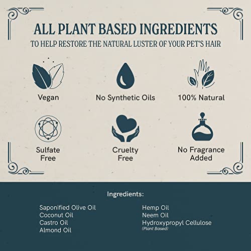 Image of J.R.LIGGETT'S Liquid Cat Shampoo, Natural Cleansing Liquid for Cats with Sensitive Skin, Hypoallergenic Feline Formula Gently Deep Cleans with No Essential Oils, Detergent-Free, 8.45 oz
