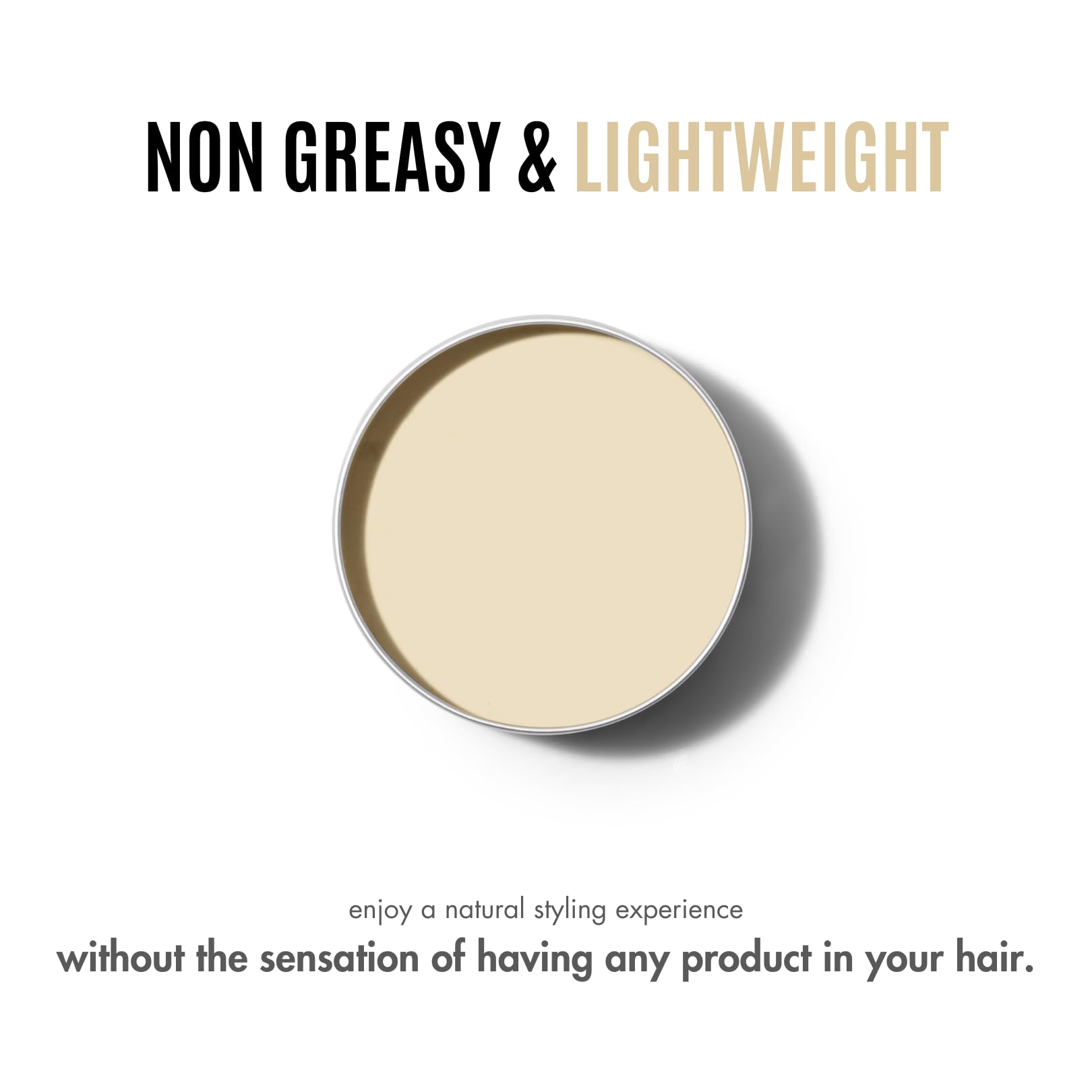 Forest Hill Daily Use Hair Styling Clay For Men, Non Greasy, Lightweight, Natural Look & Medium Hold, Matte Finish, All Natural Formula, Goodness of Shea Butter, Beeswax, Kaolin Clay & Argan Oil, 50g 3