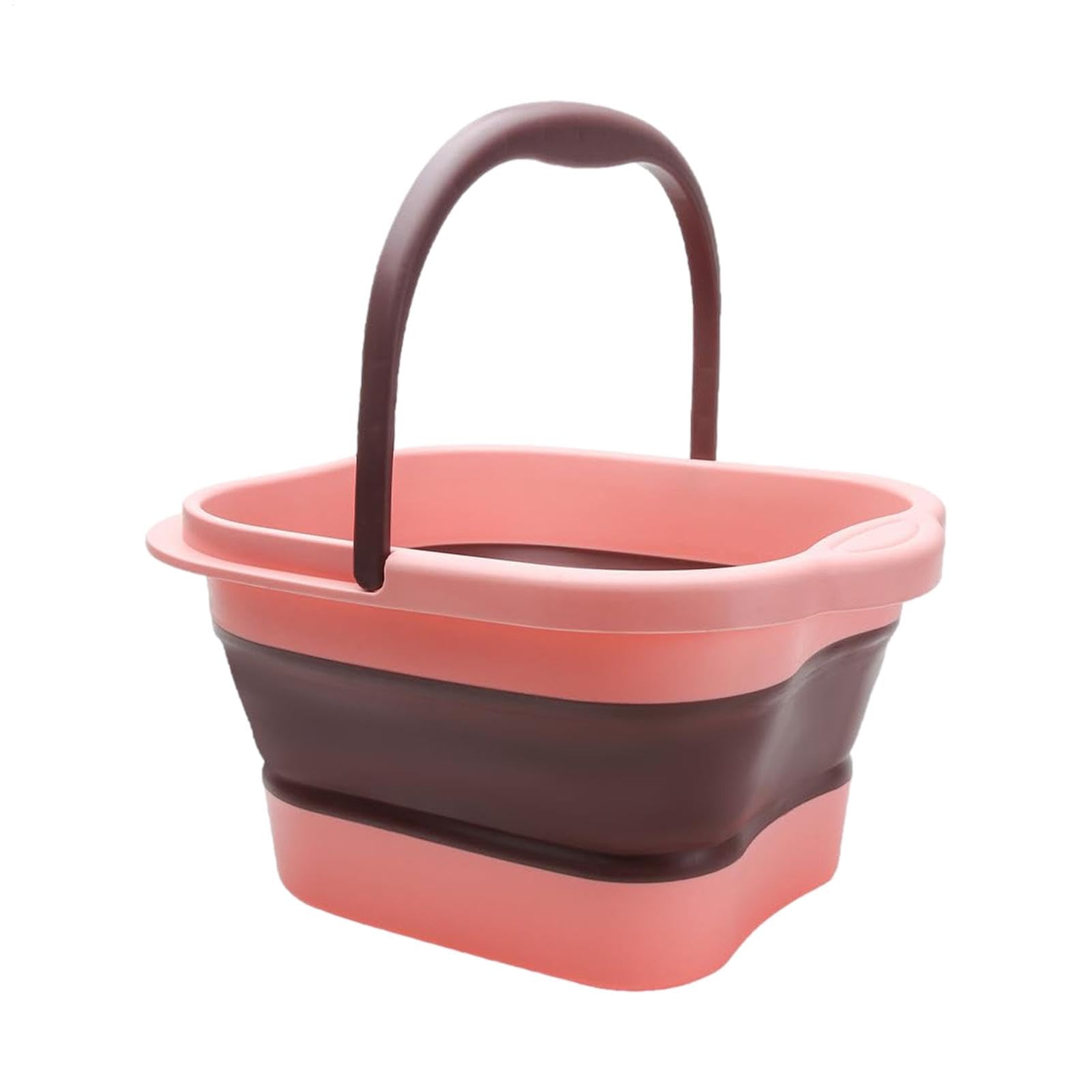 Baño de pies - Baño de pies plegable de 15 l, cubo para | Bañera para pies con asa, cubo para, cubo de spa para pies para pies, bañera para pies con asa para viag