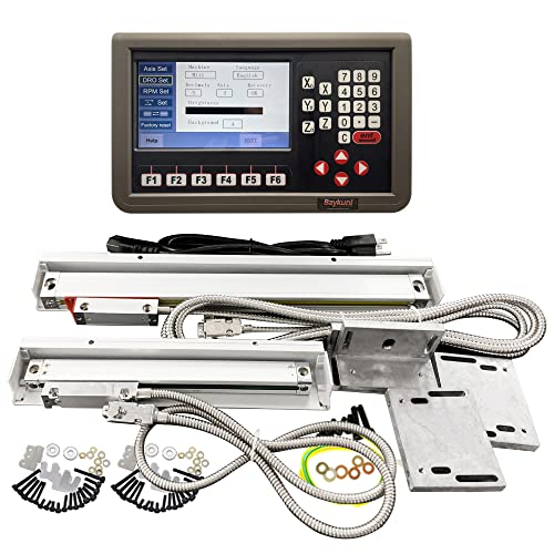 3 Axis DRO Digital 220mm+920mm para Torno Manual miniatura 1