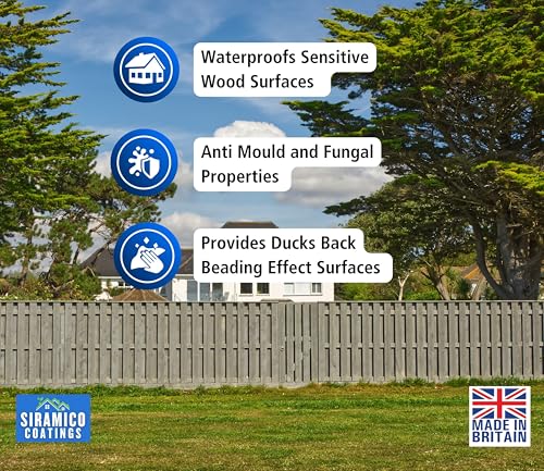 Wood Waterproofing Solution I 5 litres I Clear Invisable Finish for Wood Preserving of Fences, Decking, Sheds and Furniture 8 Wood Waterproofing Solution I 5 litres I Clear Invisable Finish for Wood Preserving of Fences, Decking, Sheds and Furniture - Image 8
