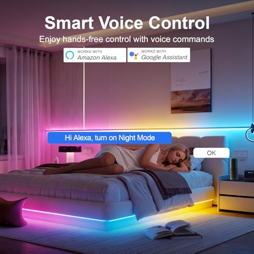 Tira de LED RGB COB 25M con Control WiFi Tuya miniatura 4