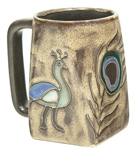 Mug Mara Stoneware 12 oz. marrón miniatura 1