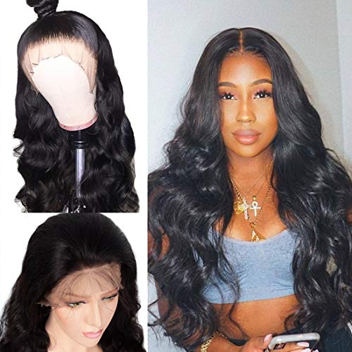 BLY Lace Front Wigs Human Hair with Baby Hair for Black Women 150% Density Pre Plucked 13x4 Swiss La - //coolthings.us
