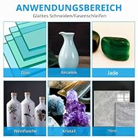 Flintronic Glass Cutting Disc Angle Grinder, Ø100mm x15mm Glas-Trennscheibe – Ansicht 7