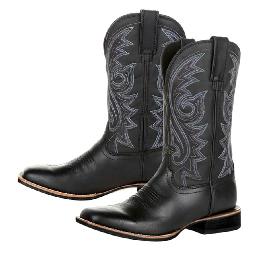 Amazon.com | AINIJIA&HOLO Men's Vintage Pull-On Big Wide Toe