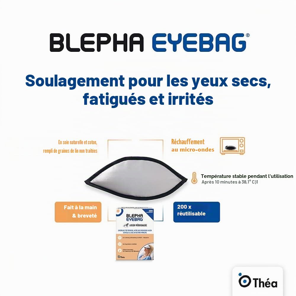 Thea Pharma BLEPHA EYEBAG Masque thermique pour les yeux 1 pièce