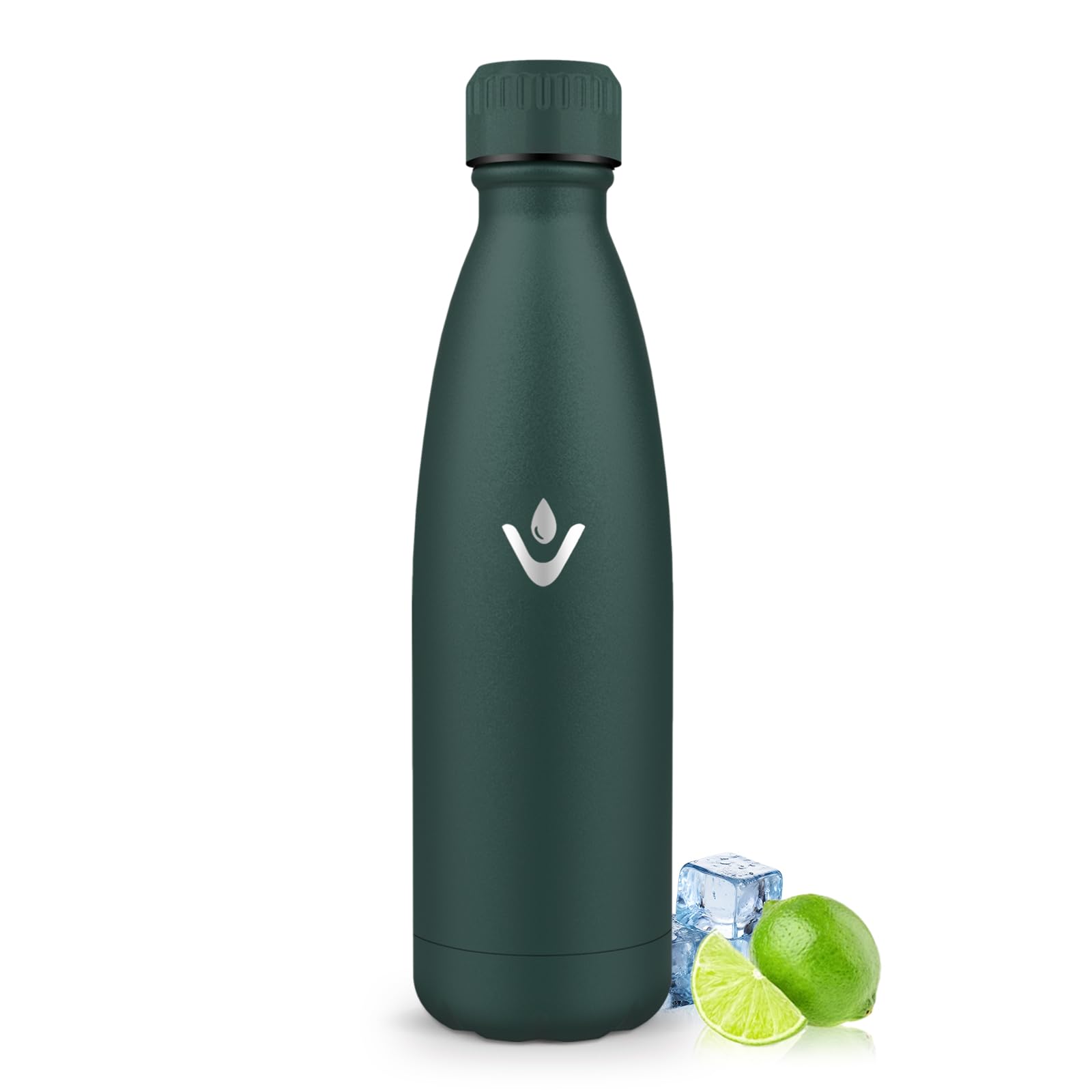 Mulbijeo Stainless Steel Water Bottle, Thermos Flask, 750 ml, BPA-Free, Sports Water Bottle, Leak-Proof Water Bottle, Suitable for Carbonated Drinks, Thermos Flask for Running, Jogging