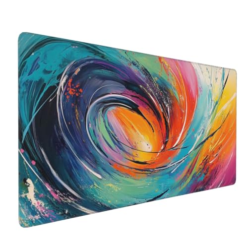 Alfombrilla de ratón grande e impermeable de 80x30 cm para proteger tu escritorio G47 2