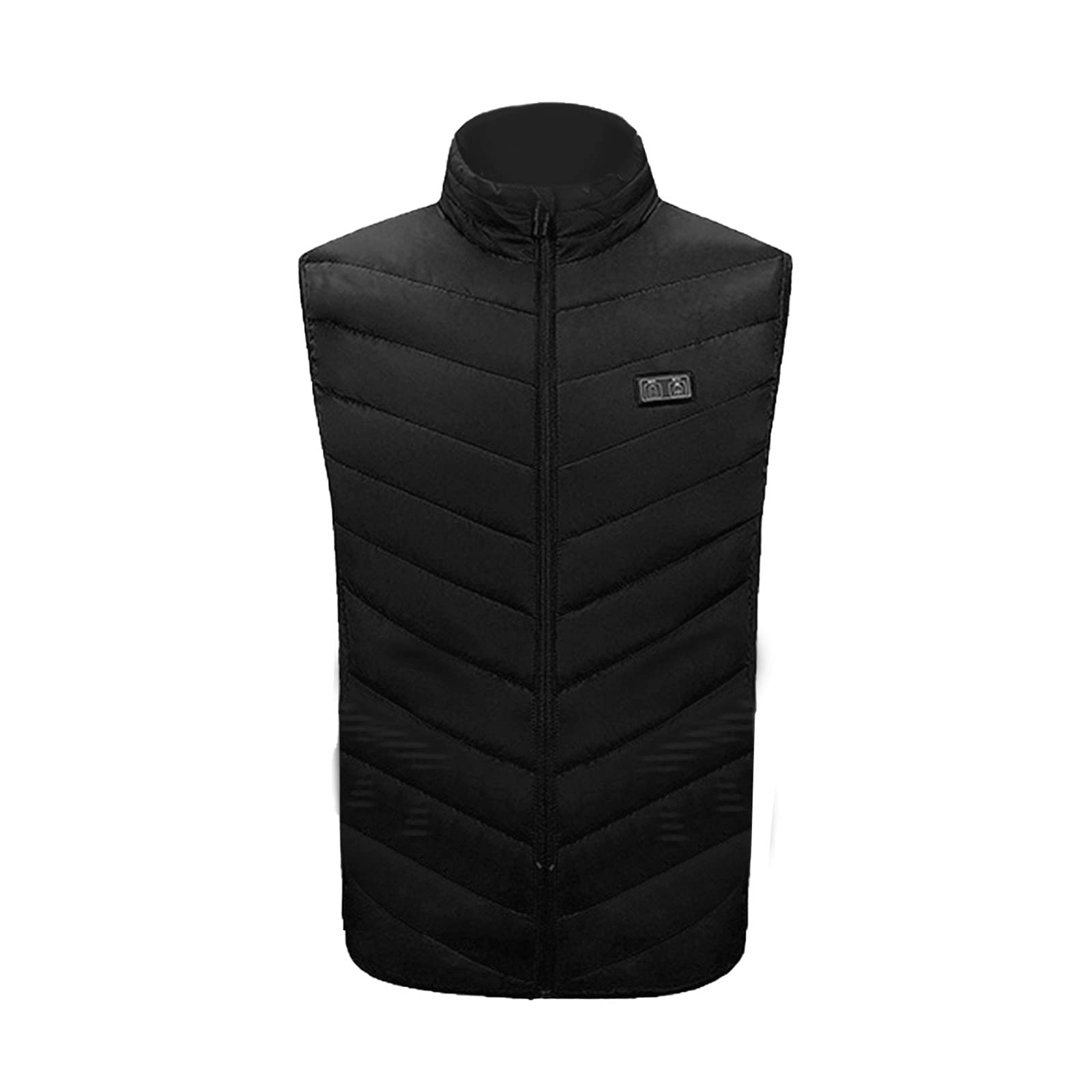 Gilet Chauffant Homme et Femme électrique Chargement USB Veste Chauffante Sans Manche Vêtements Chauffant Hiver Chaud Léger Manteau Doudoune Veste pour Camping Le Ski en Plein Air S-6XL
