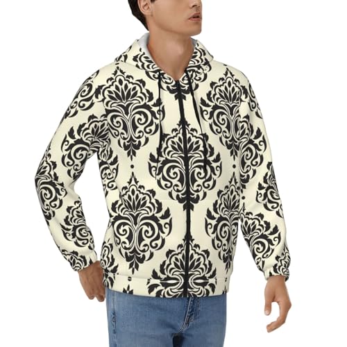 Sweat à capuche éléphants asiatiques chaud et zippé pour le sport