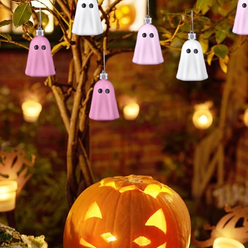4 PCS Cute Ghost Style Hanging Decoration Halloween Decor for Indoor Home - image 5