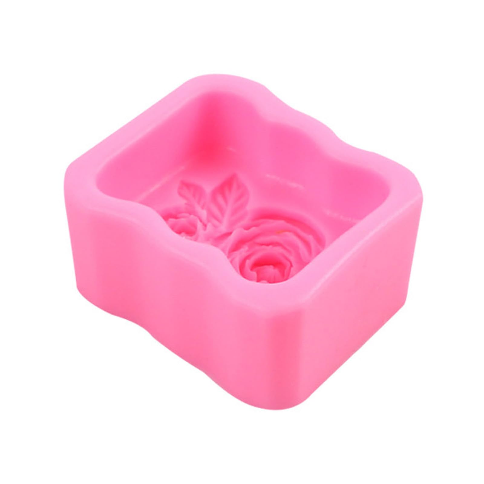 Buxuaaaa 3D Rose Silicone Mold Fondant Cake Baking Chocolate Sugar Cake Tool Resin Making Gift Rose Flower Mold Soap Making