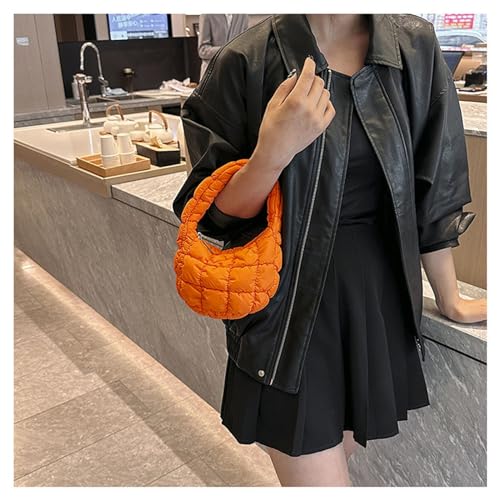 Bolso pequeño acolchado tipo bubbles para mujer miniatura 3