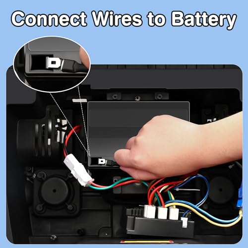 Image of ANPABO 24V 7Ah Battery for Ride On Toys, Rechargeable Pack, F2 Terminal