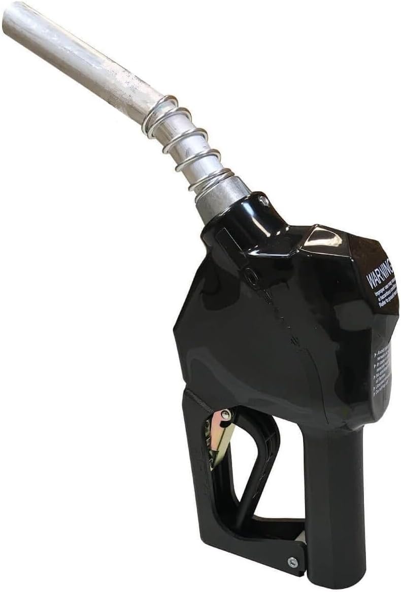 11BP-0400 3/4" NPT Gasoline Nozzle, 11BP, Black