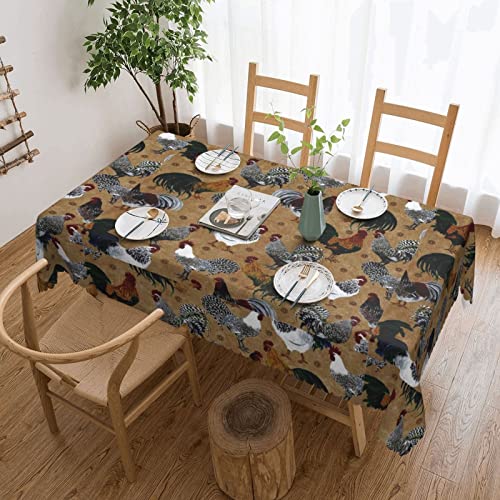 Nappe dentelle coq et poule en polyester de qualité supérieure