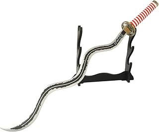 日輪刀 伊黒 小芭内 104cm 美術刀 刀剣 おもちゃ レプリカ 木製造 日本刀 イベント コスプレ道具 仮装 ハロウィン COS cosplay (103cm,伊黒小芭内) [並行輸入品]