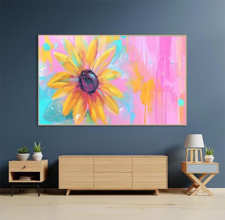 Diamond Painting Fleurs colorées 5D DIY Grand Format 100x200 - 2