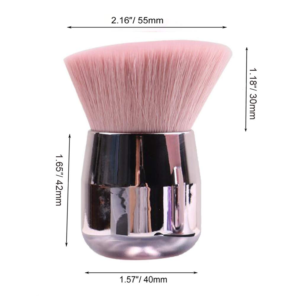 Mwoot nail art Dust Brush Remover Cleaner per acrilico gel UV, unghie polvere strass trucco fondazione