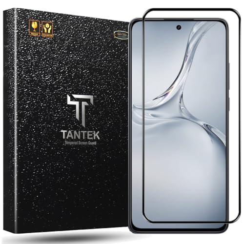 Image of TitanGuard Tempered Glass Screen Protector Guard for Oppo A3 Pro and Oppo K12x- 9H Hardness, Military Grade, Anti-Static, Easy Installation Kit - 1 PACK