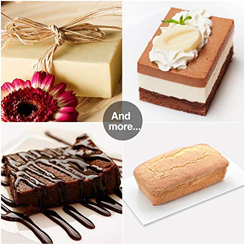 Sj Rectangle Silicone Molds, 6-Cavity 4Oz Bar Rectangle Molds For Soap Making, Loaf Muffin Baking Pans, Chocolate Cheesecake Making Trays, Nonstick & Bpa Free(Pink, Pack Of 2) #TOP6