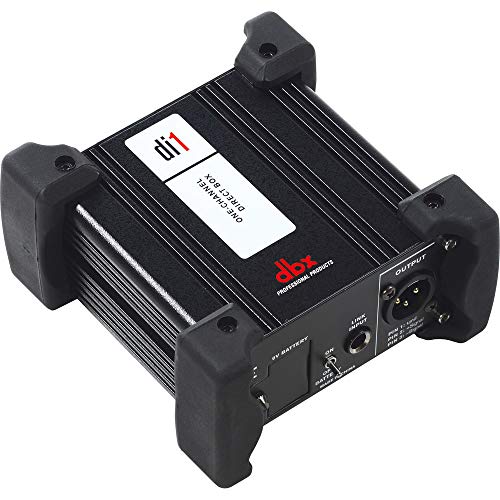 dbx Di1 Active Direct Box DI active symétriseur de signal audio jack vers xlr