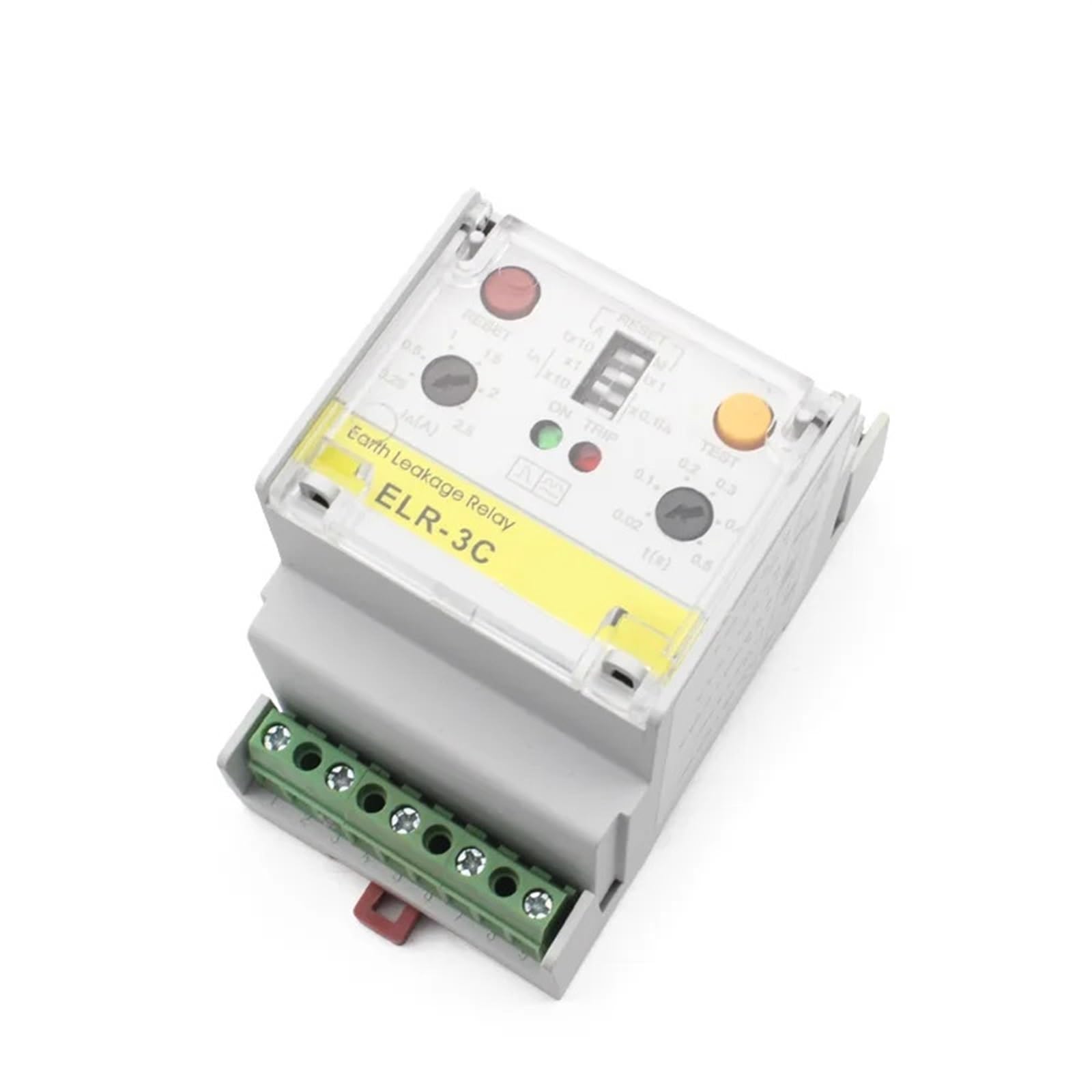 JFQOWCMP ELR-3C with toroid Transformer Earth Leakage Relay