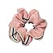 Produktbild Pferdeschwanz Inhaber Stirnbänder, TTWOMEN Seil Ring Vintage Headwrap Twist Knoten Haarband Krawatte Scrunchie Turban Haar Zubehör (Rosa)