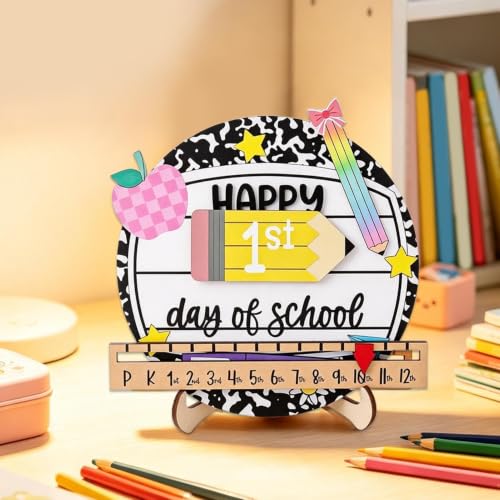 First Day Of School Sign, Milestone Board, Reusable School Sign