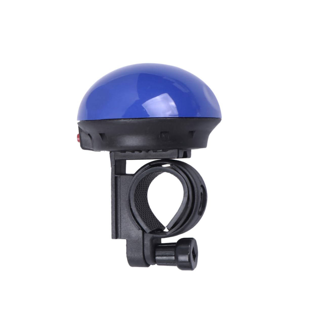 Mikikit Electric Bicycle Bell Mushroom Shaped Handlebar Horn with Loud Alarm Sound Blue Warning Bell for Scooters Motorcycles and Carts Attention Grabber for Safe Riding