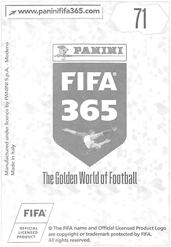 Miniatura 2 de 2017-18 Panini FIFA 365 Stickers Soccer #71 Luiz Otavio Official Smaller Than Trading Card Sized Album Sticker in Raw (NM or Better) Condition