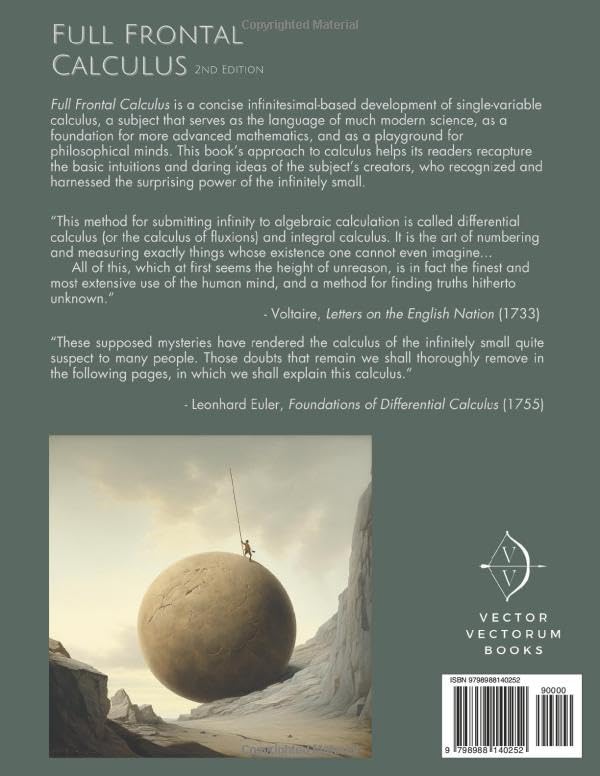 Full Frontal Calculus: An Infinitesimal Approach - Image 2