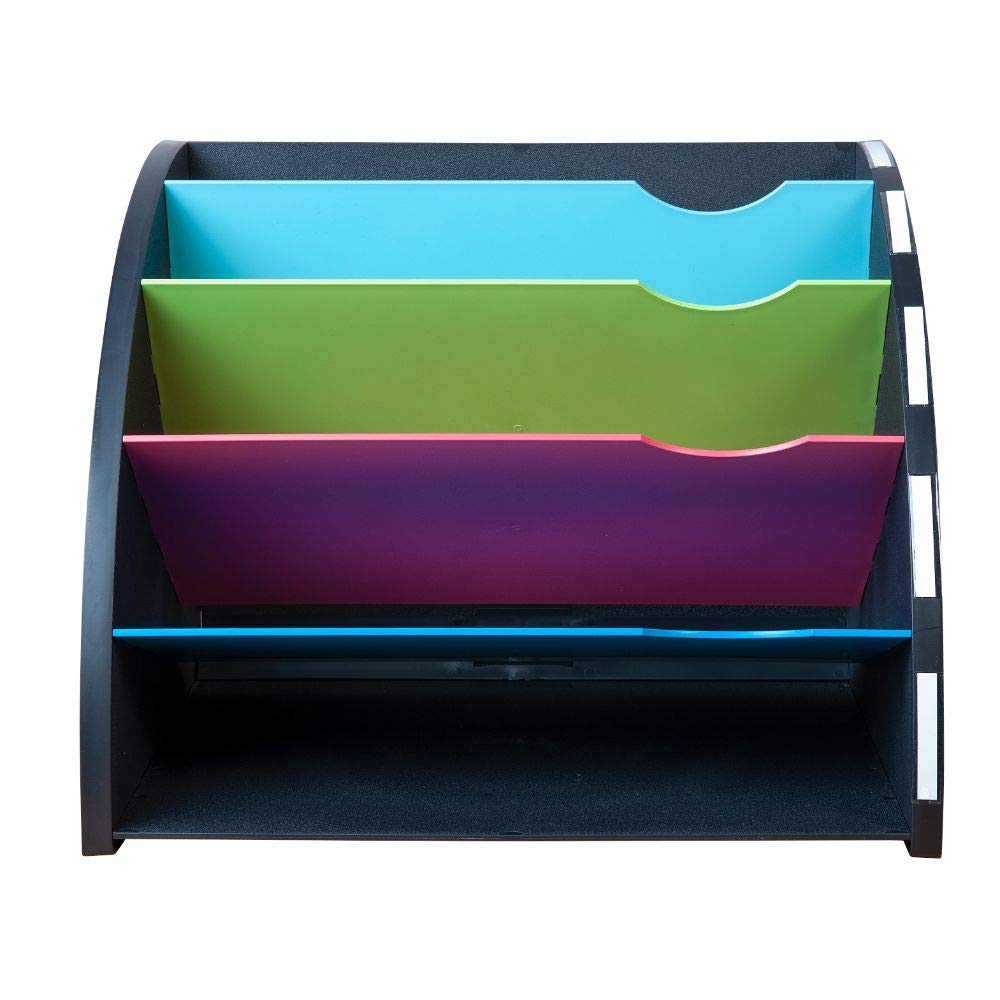 EXACOMPTA 3931928D Classificatore ergonomico 5 scomparti THE CORNER SET DI 3