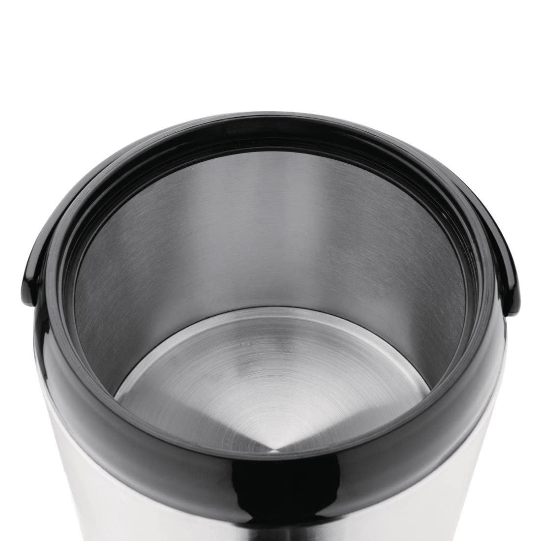 Olympia Distributeur de boissons à double paroi en acier inoxydable 6 litres – Durable et facile à verser pour hôtel, café, restauration, thé, café, boissons