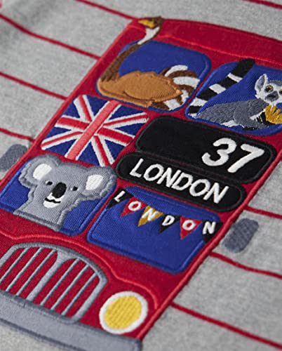 Gymboree Girls' and Toddler Fall and Holiday Embroidered Graphic Long Sleeve T-Shirts3