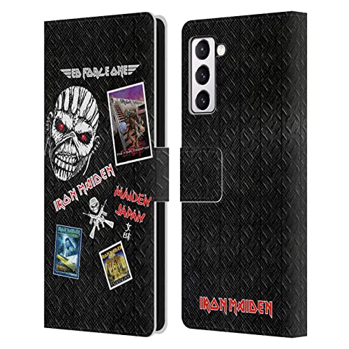 Coque portefeuille Samsung S21+ 5G Iron Maiden - Rangement cartes antichoc