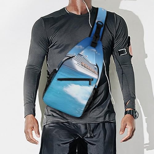 Mochila tipo bandolera deportiva para senderismo miniatura 7