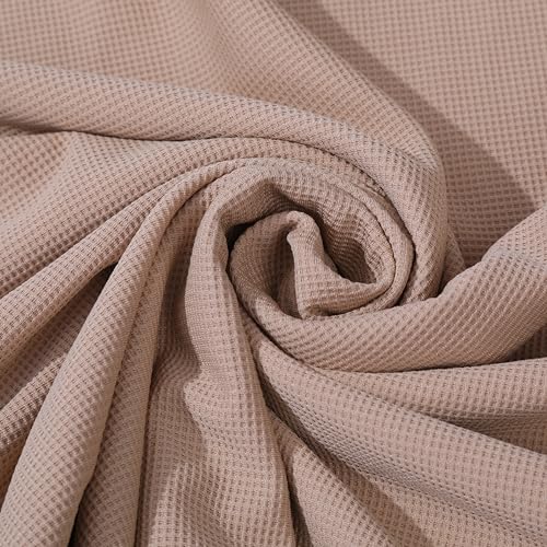 Stretchy Waffle Fabric by The Yard Waffle Knit...
